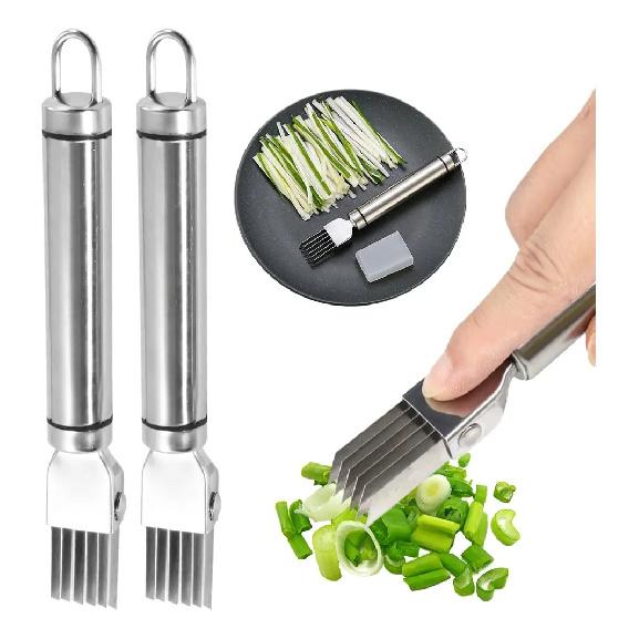 

Upgrade Stainless Steel Chopped Green Onion Knife Vegetable