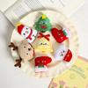 Libo Christmas Edition Reindeer Brooch - Plush Doll Head with Cotton Fill