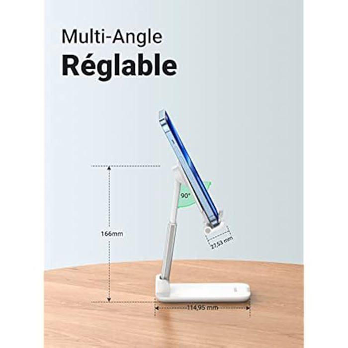 Support De Téléphone - UGREEN - Pliable - Réglable - Multi-angle - Compatible iPhone 14