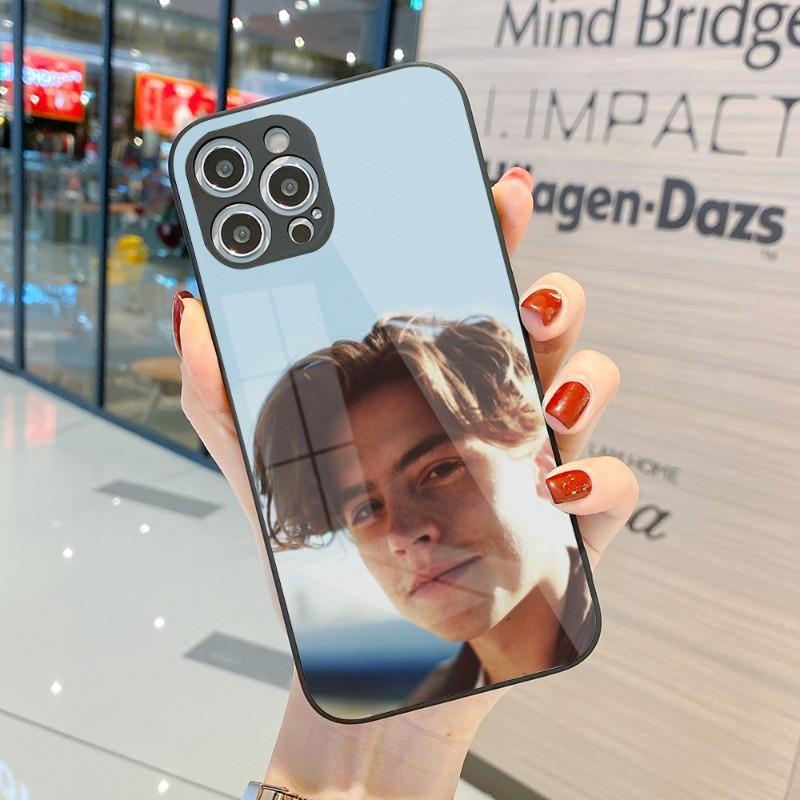 Cole Sprouse Cool Phone Case For IPhone 14 13 12 11 Pro Max X XR XS 8 7 Plus Liquid Glass Color Phone Cover