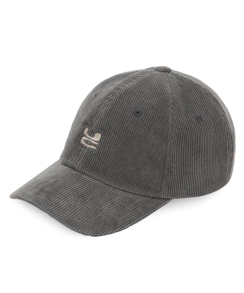 Eondeokeonteulol Autumn/Winter Corduroy Basic Soft Top Logo Ball Cap Unisex Baseball Cap Uc / Classic B B / Cd / Gr