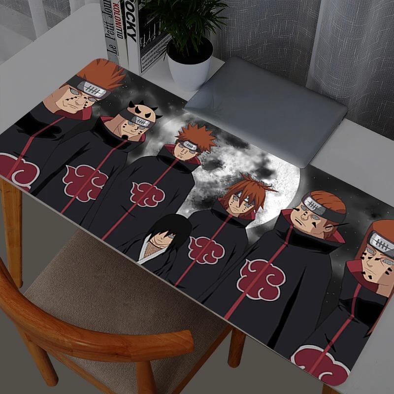 Mouse Pad Naruto Anime Gamer Gaming Accessories Varmilo Mouse Pads Keyboard PC Computer Desk Mat XXL Carpet Mousepad