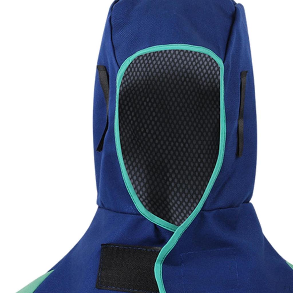 Flame Retardant Welding Cover Hood Head Protective Hat with Neck