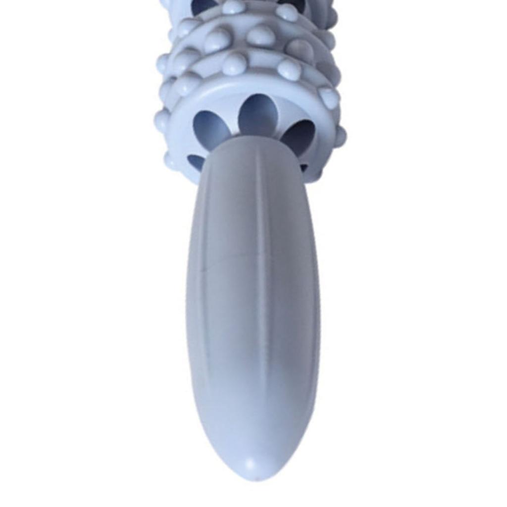 Muskelroller Massagestab Floating Point Design PP Massagerollerstab für Fitness Muskelkater Entspannung Blau