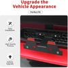 Supporto Staffa Porta Targa Anteriore Compatibile con Dodge Challenger 2009-2014 (Nero)
