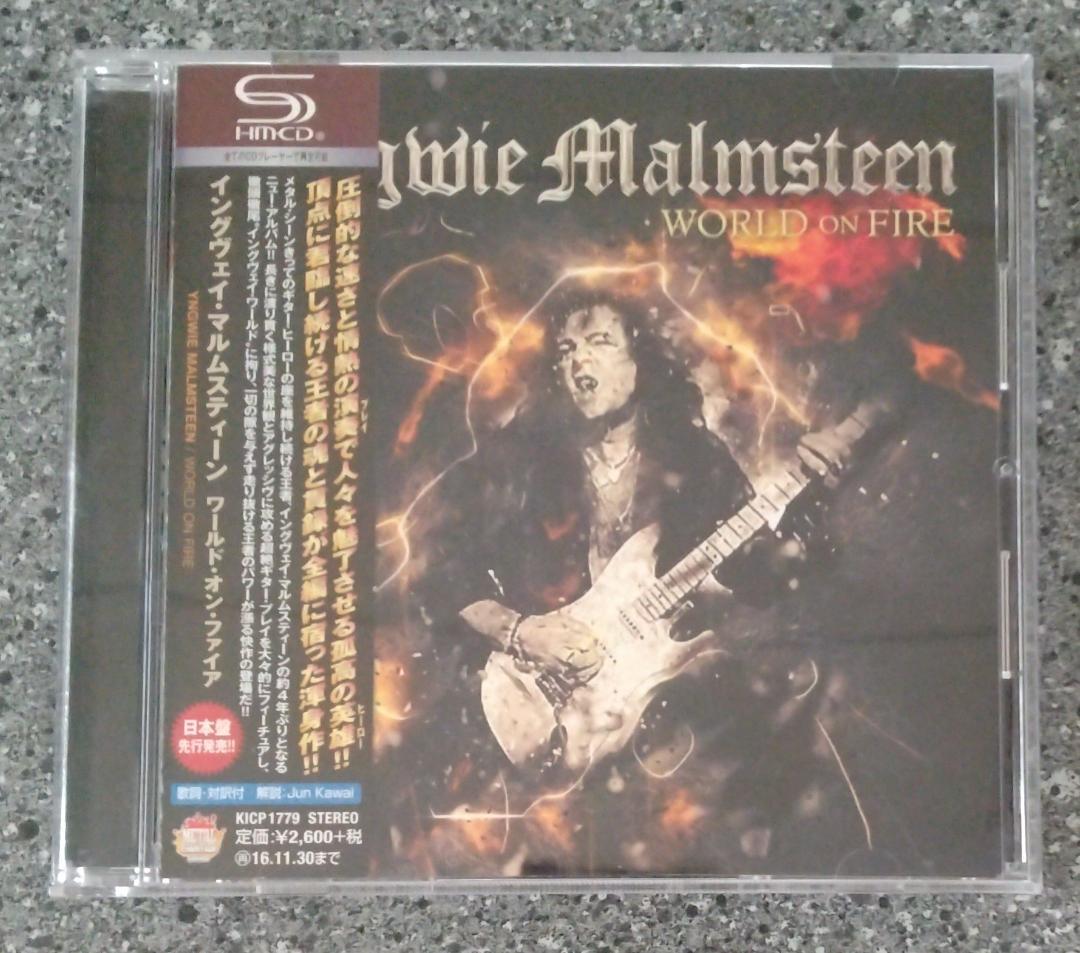 

[USED] Yngwie Malmsteen/World on Fire