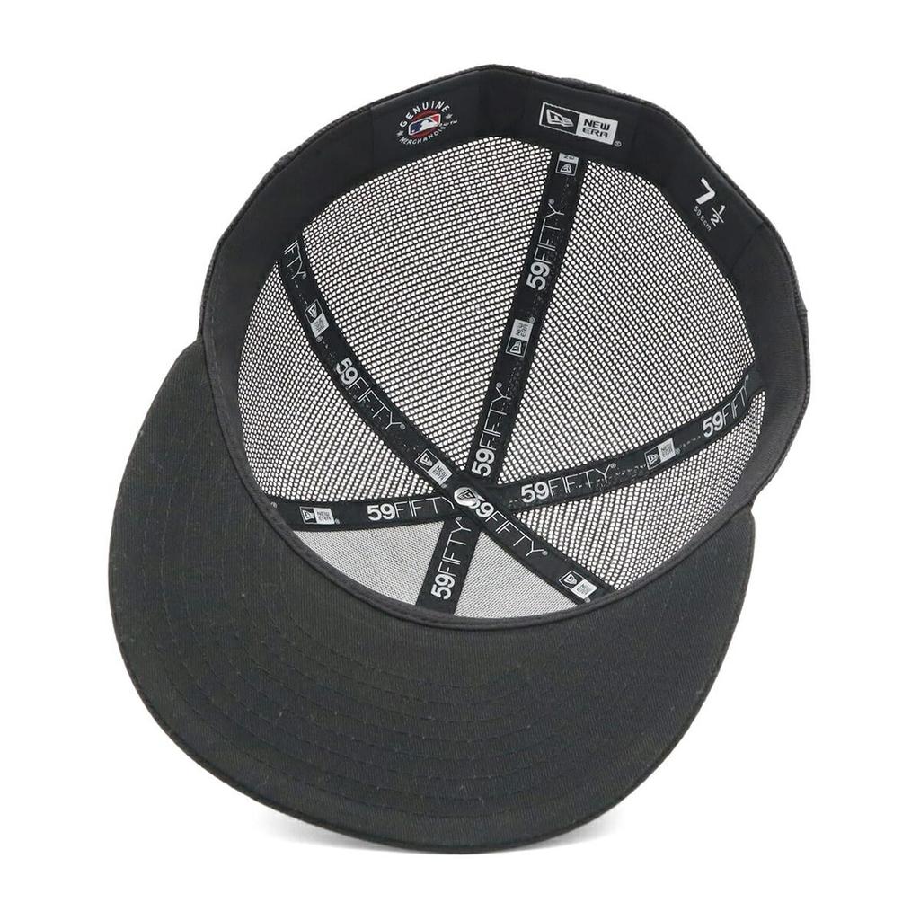 New Era 59FIFTY MLB LA Mesh Size 7 25J Black/Black Cap, 1/2, 5950TR, LOSDOD, BLK,