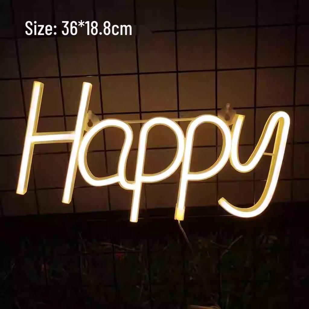 LED Neon Butterfly & Planet Wall Light - Decorative E-sports, Bar, and Photo Prop Night Light
