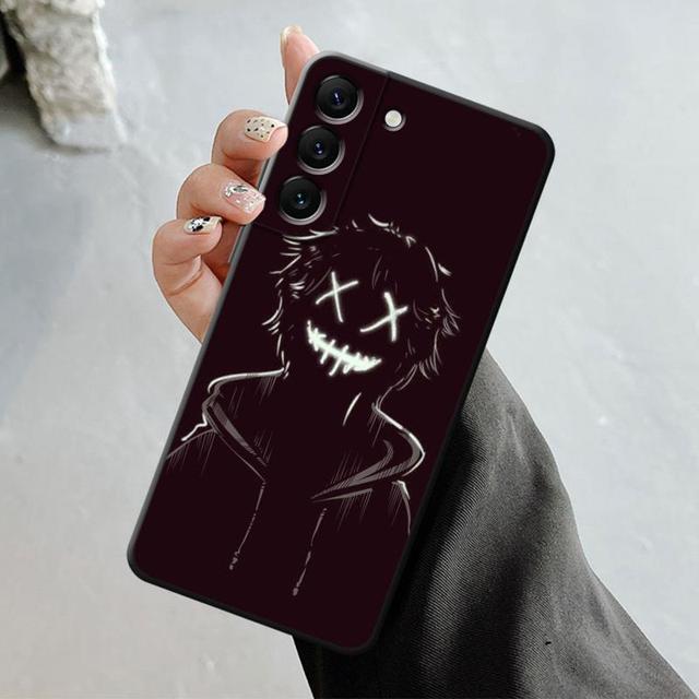 

Чехол для телефона для Samsung Galaxy S23 S22 S21 S20 Fe Ultra S10 S9 S8 Plus Note 20ultra 10plus, чехол Terror Demon Smile Teeth Samsung Note 10 Plus