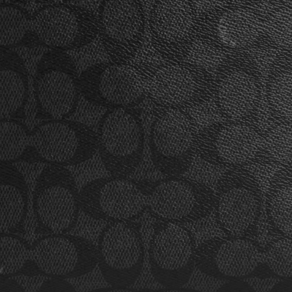 Coach Houston Flight Bag In Signature Canvas Gunmetal Charcoal Black