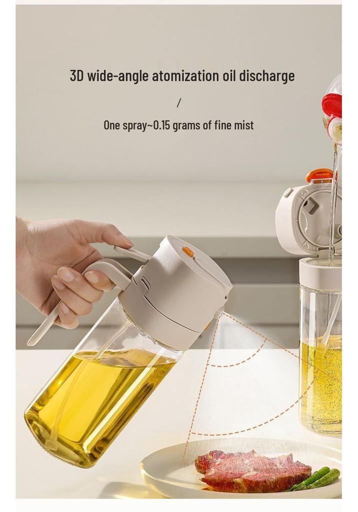 Glass Oil Sprayer for Kitchen: Non-Stick Atomizer for Air Fryer & Oil Control