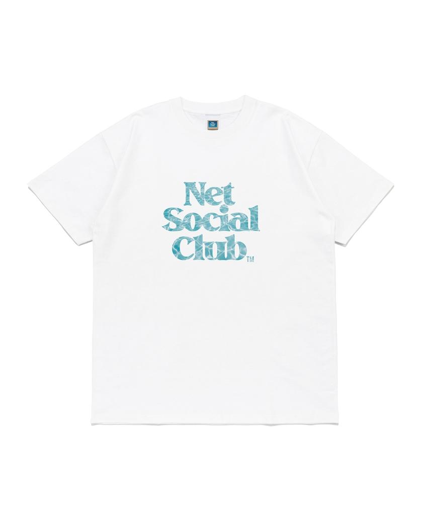 NET SOCIAL CLUB Private Pool Club Short Sleeve T-Shirt (White)