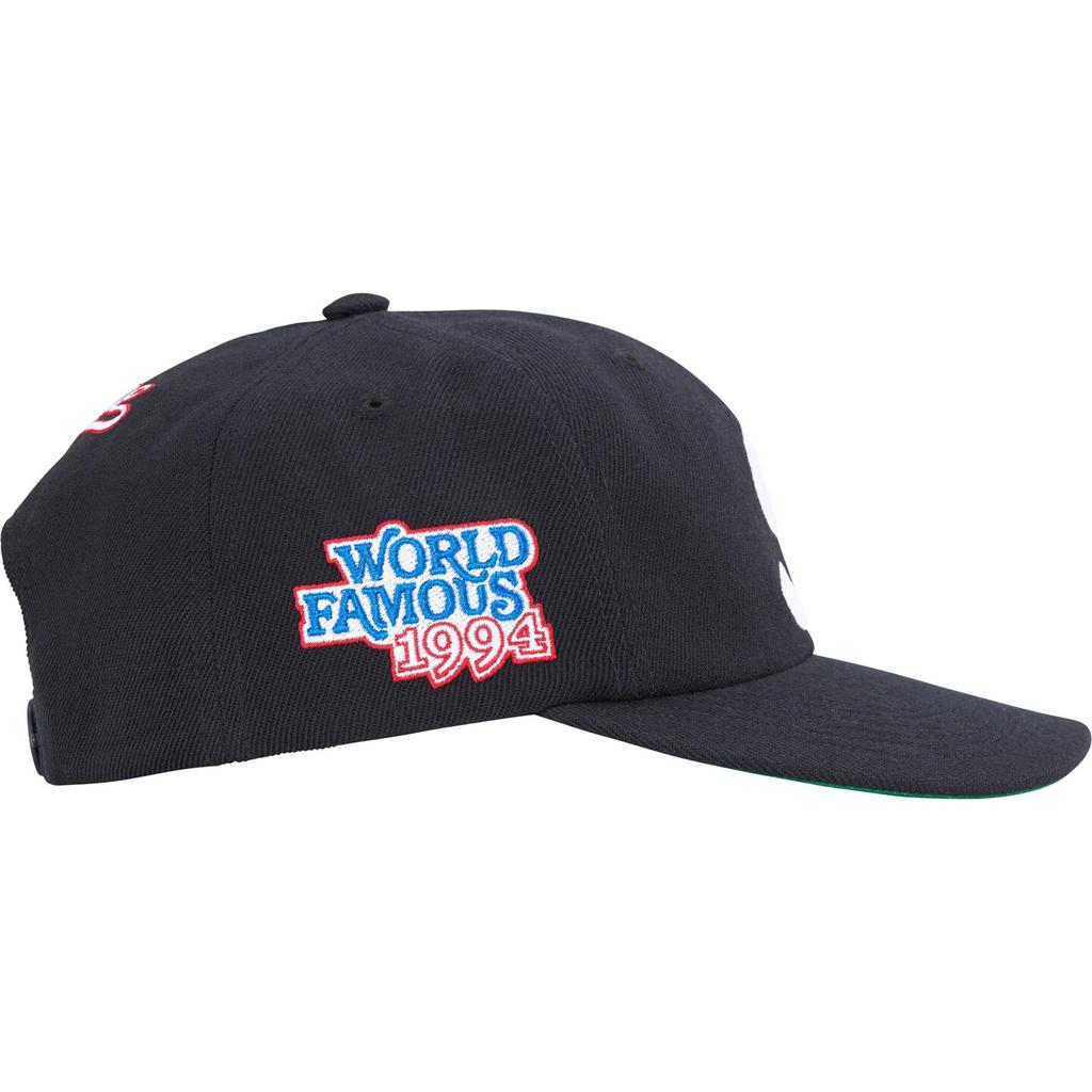 Supreme World Famous S Logo 6-Panel Navy