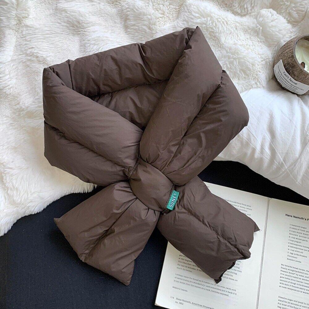 Anti Cold Scarf PP cotton Down Neck Scarf NEW Down Cotton Scarf Winter