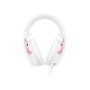 Casque Gaming - HYPERX - Cloud III - USB - Confort Optimal - Son de Haute Qualité - Couleur Blanc/Rosa