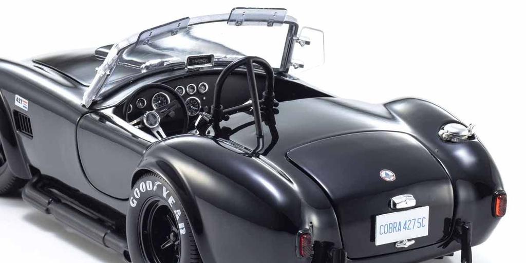 Kyosho Original 1/18 Scale Shelby Cobra 427 S/C Black Finished Product