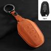 Wildleder Schlüsselhülle für Peugeot 408/508L PHEV/2008/4008 (Modelle 2022/23)
