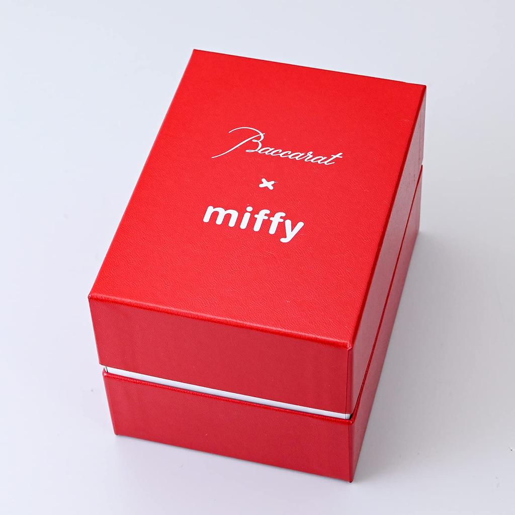 Baccarat 2022 Miffy Bunny Crystal Sculpture In Clear and 20k Gold, Rabbit (Zodiac Sign of the Rabbit), Item Number 2815127 [Parallel Import]