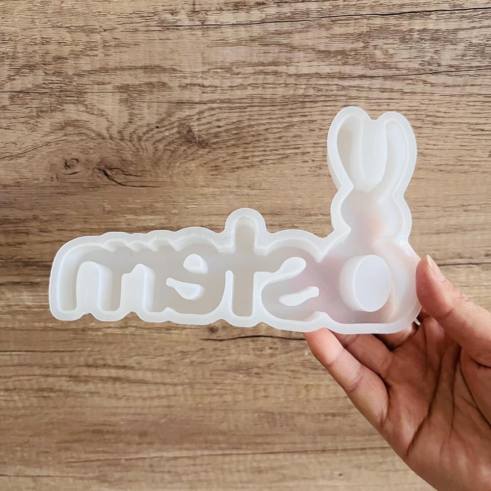 Cute Bunny Silicone Molds Handmade Animal Candle Mold Chocolate Baking Mould Party Favors