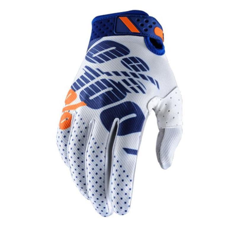 

Knight balance car gloves off-road motorcycle gloves off-road equipment wear-resistant breathable long finger gloves S белый