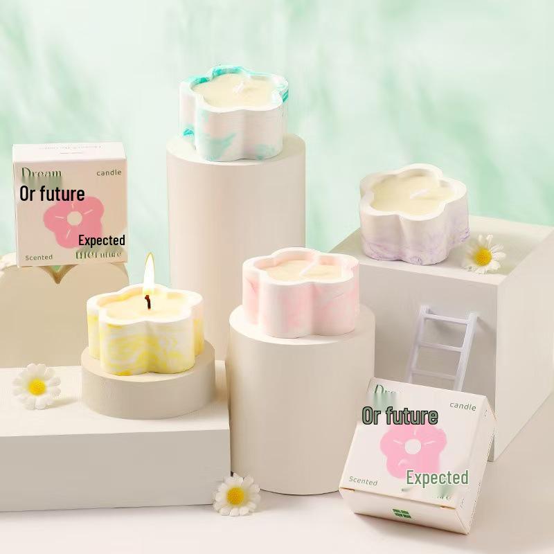 Niche High-End Aroma Candle Gift Set – Long-Lasting Fragrance for Birthdays, Weddings, and Special Occasions.