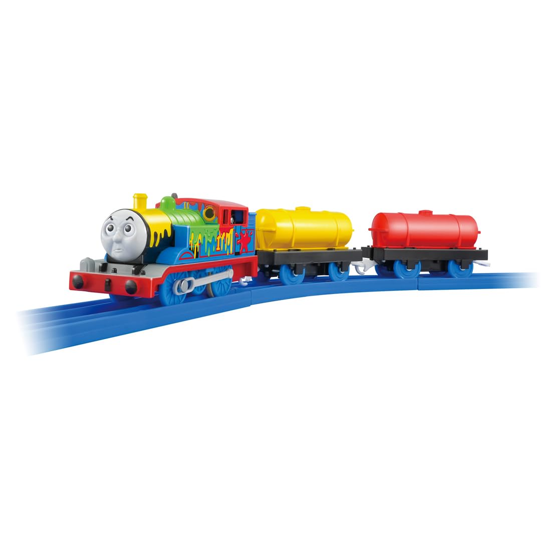 Takara Tomy Plarail Thomas Plarail Paint Thomas Train Toy 3 and TS-18 (Ages up)