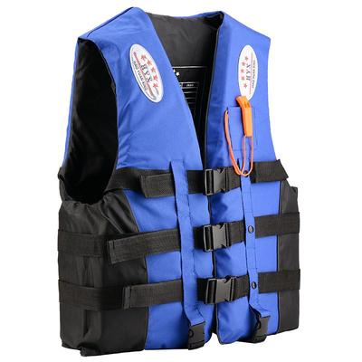Giubbotto di salvataggio ad alta galleggiabilità per adulti per la pesca, giubbotto di emergenza portatile per auto per controllo alluvioni e drifting, con opzione di galleggiabilità per bambini.