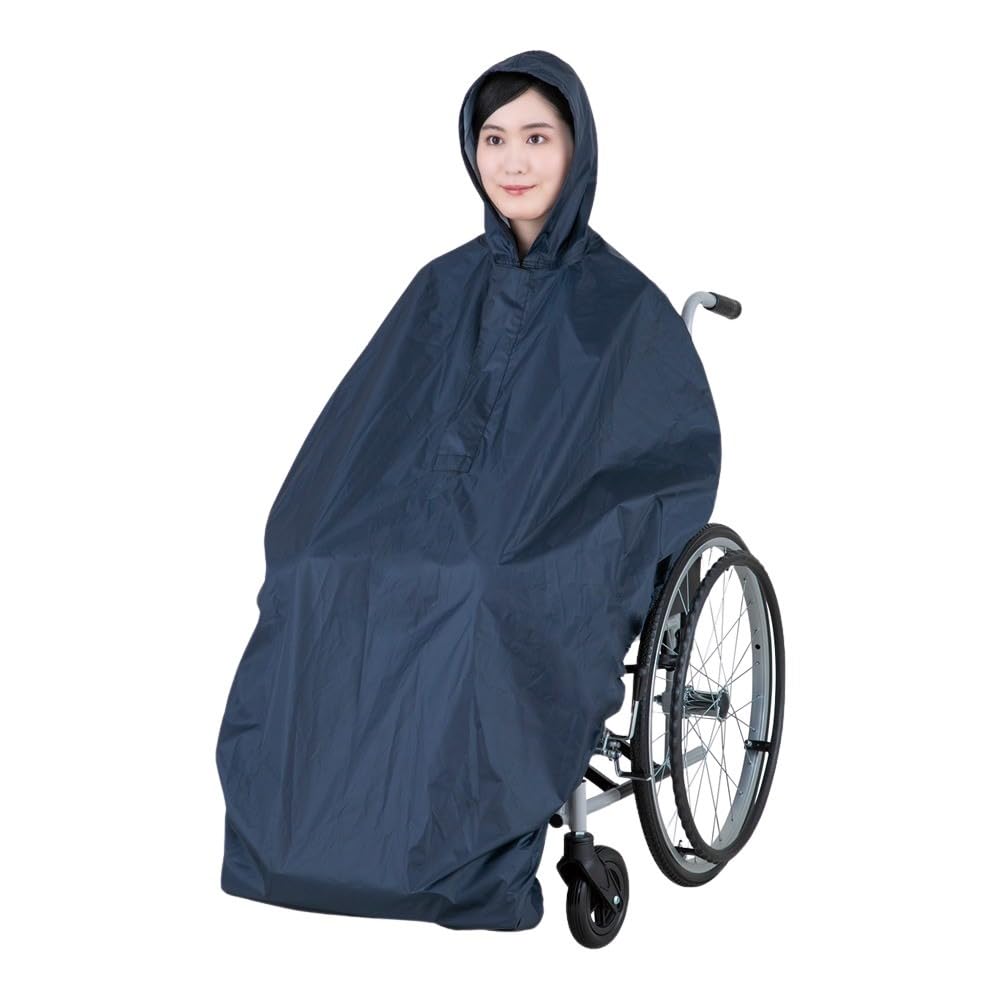 

AS ONE Дождевик для инвалидной коляски WRC-1 8-668-01 чёрный