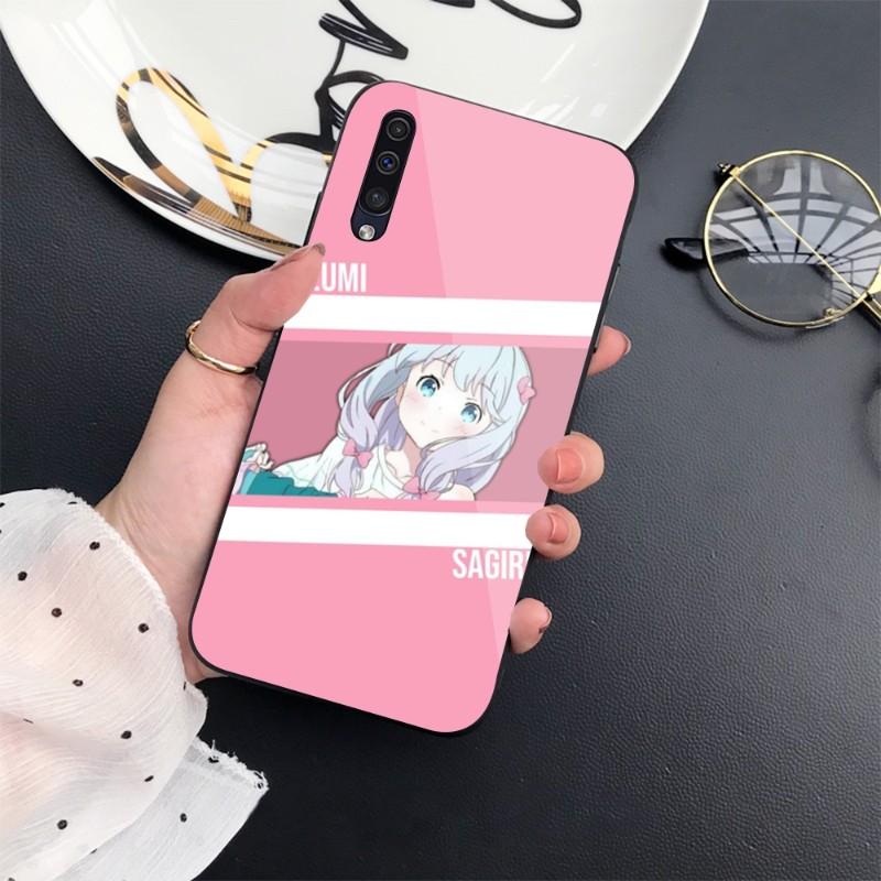 Pouzdro na telefon Eromanga Sensei Manga Anime pro Samsung A32 A51 A52 NOTE 10 20 S10 S20 S21 S22 Pro Ultra černé PC skleněné pouzdro na telefon