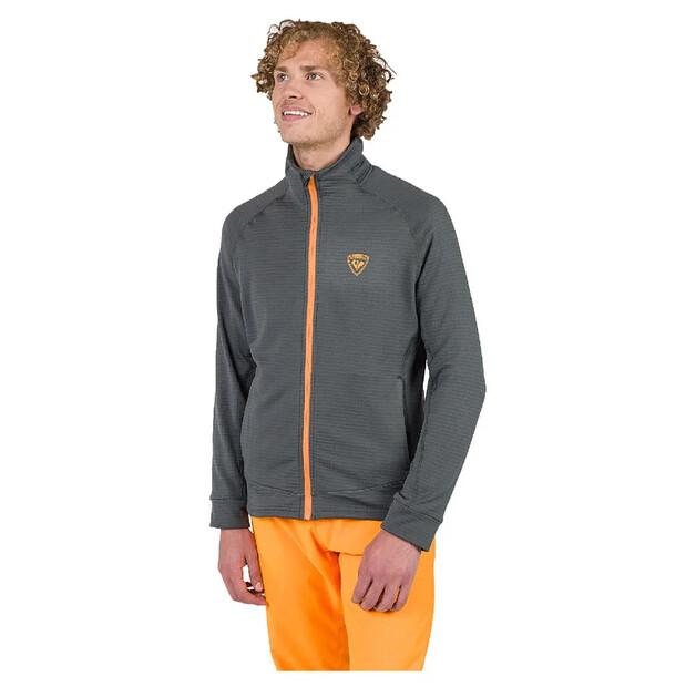 ROSSIGNOL Fleece with Zipper Blackside