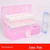 Large Capacity 3-Layer Transparent Art Tool & Pencil Storage Box
