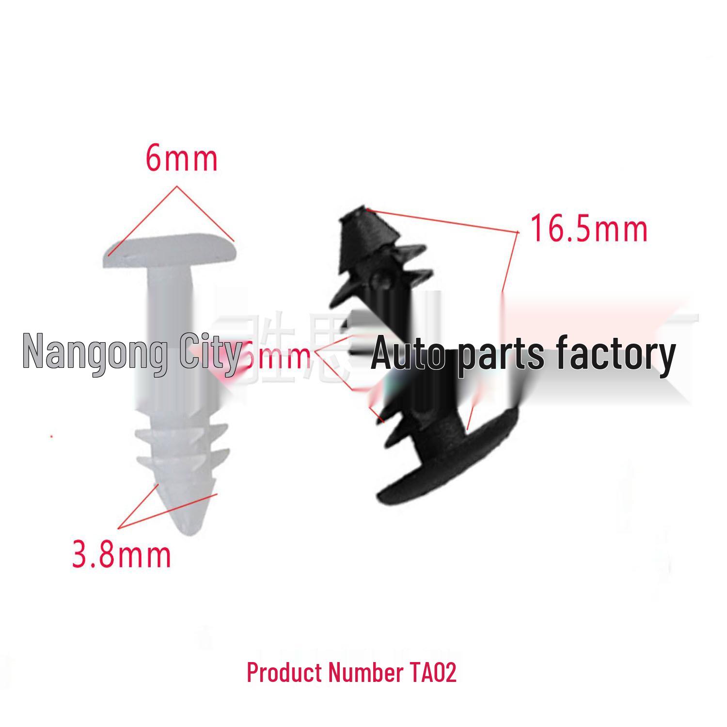 

Universal Car Headliner and Trunk Trim Clips for Panel Decoration 10000 Pcs