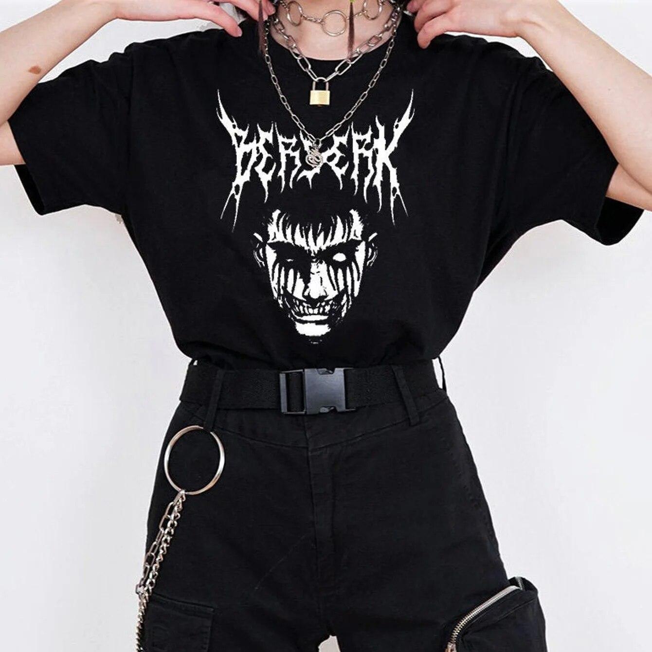 

Kakegurui Kirari Momobami Mask Женская футболка в стиле аниме для девочек Y2k Уличная одежда Готические женские топы Футболка унисекс с коротким рукавом Одежда больших размеров унисекс M