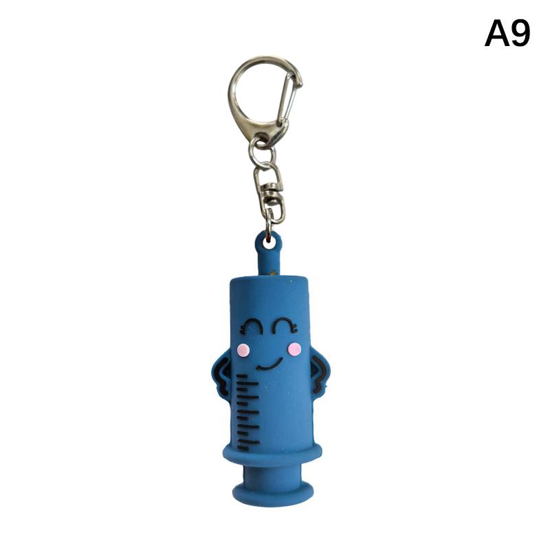1PC Glass Bottle open Ampoule Bottle Opener Keychain Rubber Cutter Aid Medication Vial Breaker Tool For Home Nurses Doctor Tool1