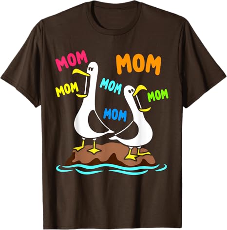 2026 New Fashion Mothers Day Novelty TShirt Gift Funny Bird Mom Seagull Funny Mama Seagulls Ocean Graphic Aesthetic Clothes