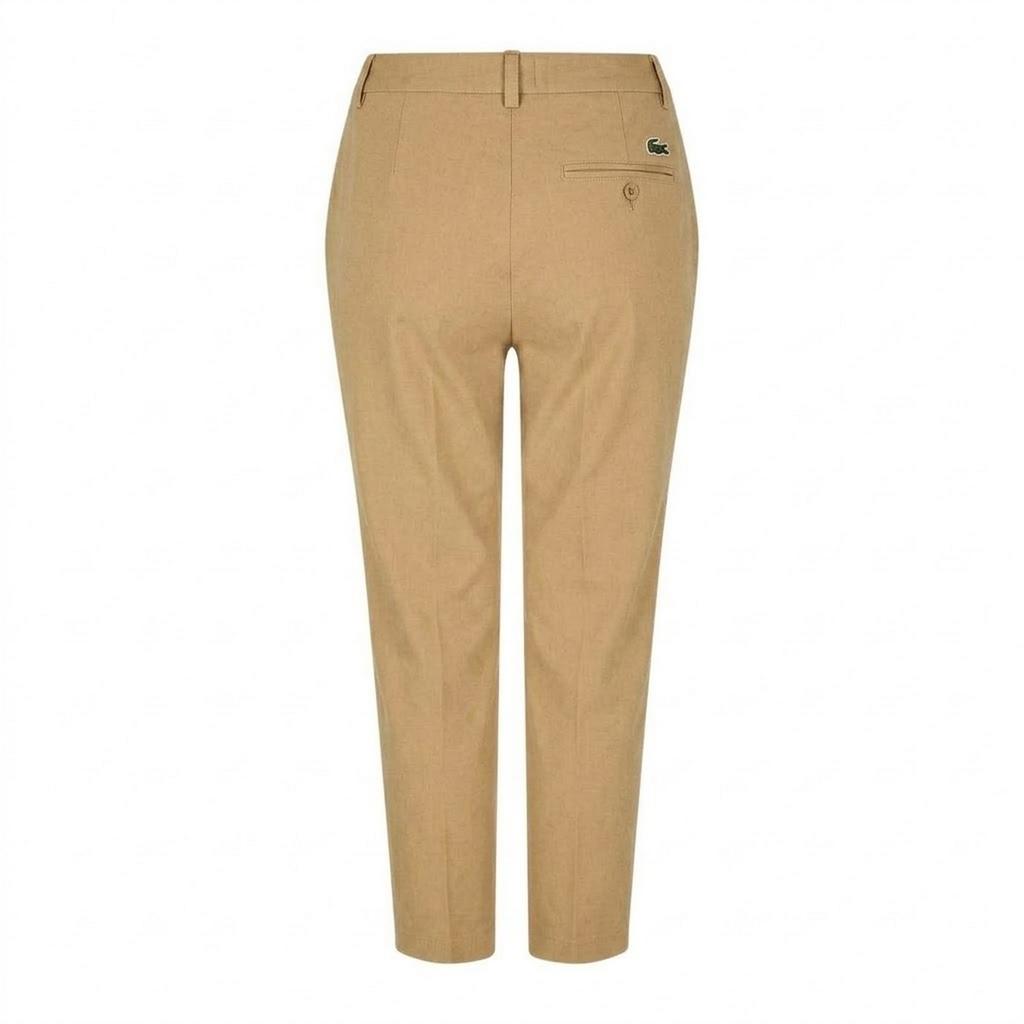 Lacoste Womens/Ladies Cotton Blend Regular Chinos