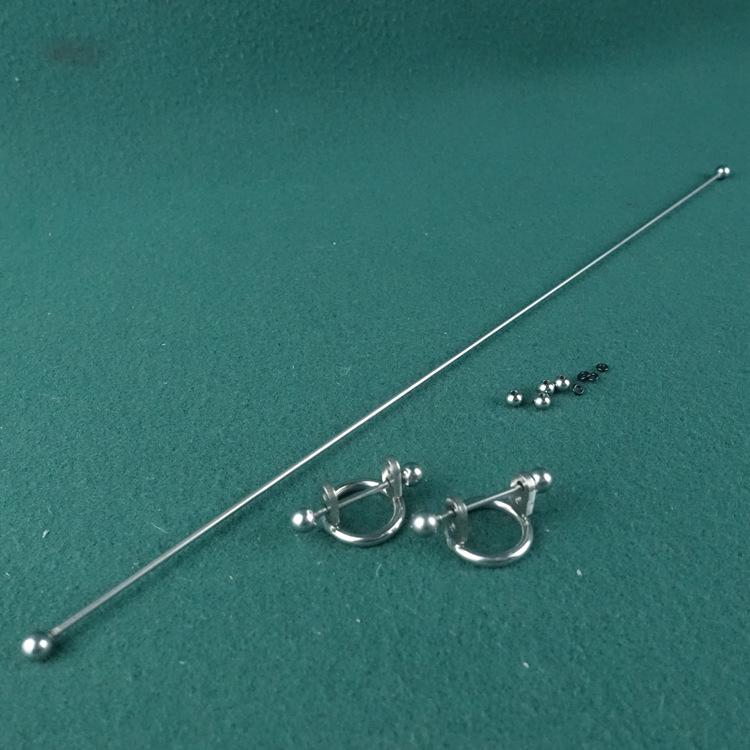 Extended Lengthening Nipple Clamp for Intense Double Peak Stimulation