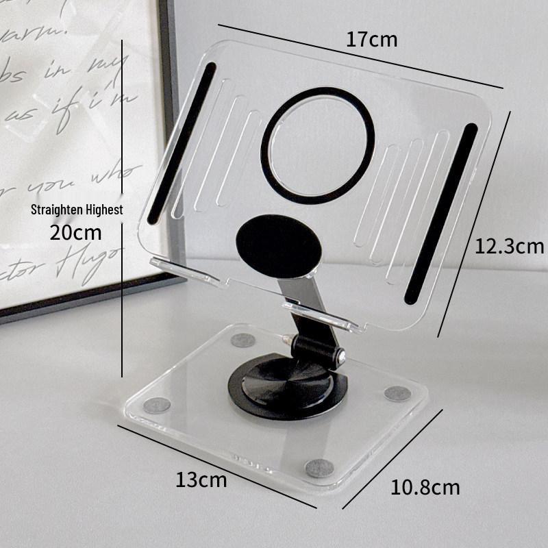 

2026 New Foldable Acrylic Phone & iPad Stand - Perfect for Lazy Viewing