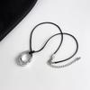 Pendant Chokers Chain Necklace Irregular Shaped Pendant Necklace Alloy Material Party Jewelry for Girls Women Gifts