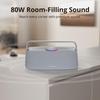 Tronsmart Fiitune X30 80W Bluetooth Speaker, Spatial Audio with 5 Drivers, Hi-Res LDAC, IPX6 Waterproof, 14H Play, TWS Pairing, APP EQ