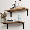 2pcs L-shaped Shelf Bracket Thickened Fixed Bracket Multifunctional Shelf Support  Indoor