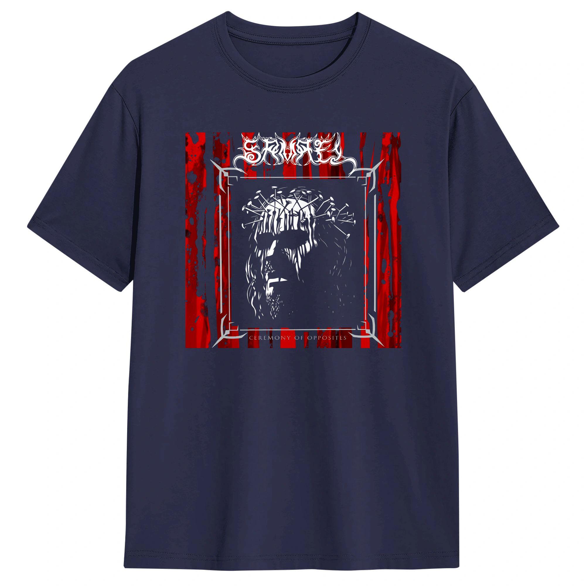 

Samael Ceremony Of Opposites TShirt Men Y2K Funny TShirts Summer O Neck Leisure Tee Shirt Hot Sale Oversized Tops 4XL