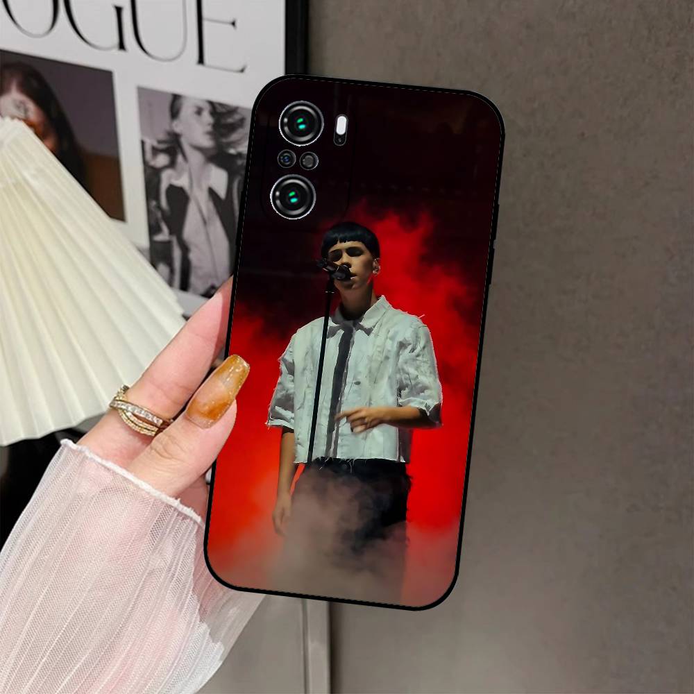 Singer H-MiloS J Phone Case Black Phone Case For Xiaomi 11 12 Redmi Note 11 5G 8T 9A 9 10T Note8Pro Note9 12S Ultra