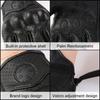 Summer Vintage Leather Motorcycle Half Finger Gloves