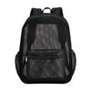 High Load-bearing Mesh Shoulder Bag Transparent Simple Beach Backpack Lightweight Outdoor Sports Bag Mesh Bag Hiking