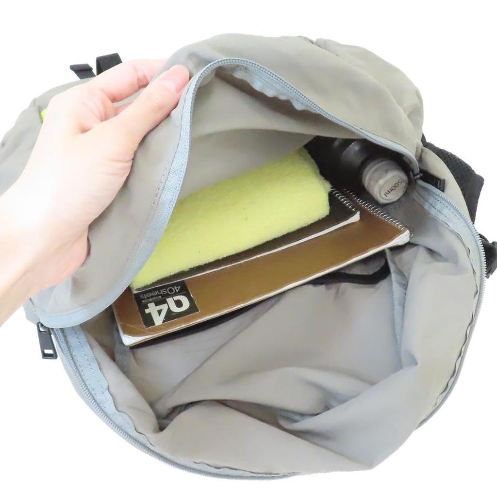 Marimocraft Packable Lightweight Snoopy Vintage Travel Backpack, LGY, W300 x H470 x D200mm