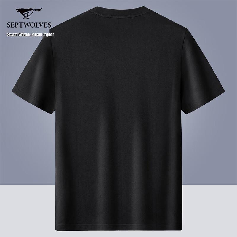 Septwolves Men's 7A Antibacterial Cool-Touch Short-Sleeve T-Shirt