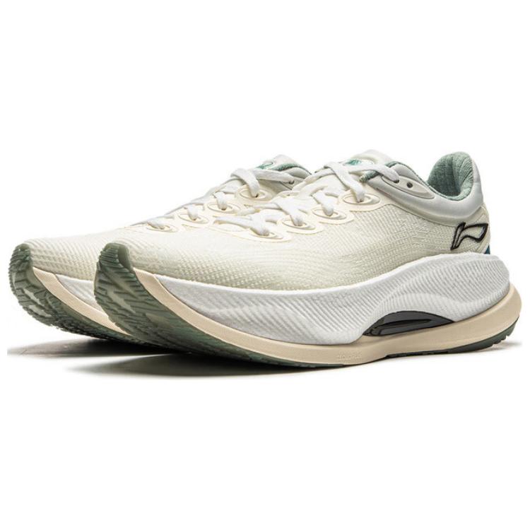 New LINING Yueying 4PRO Running Shoes Women's Low Top White ARHU014-1