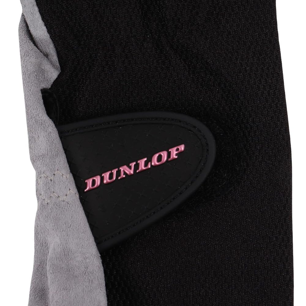 DUNLOP Tennis Set for Both L TGG0117W Gloves, Hands, Black,