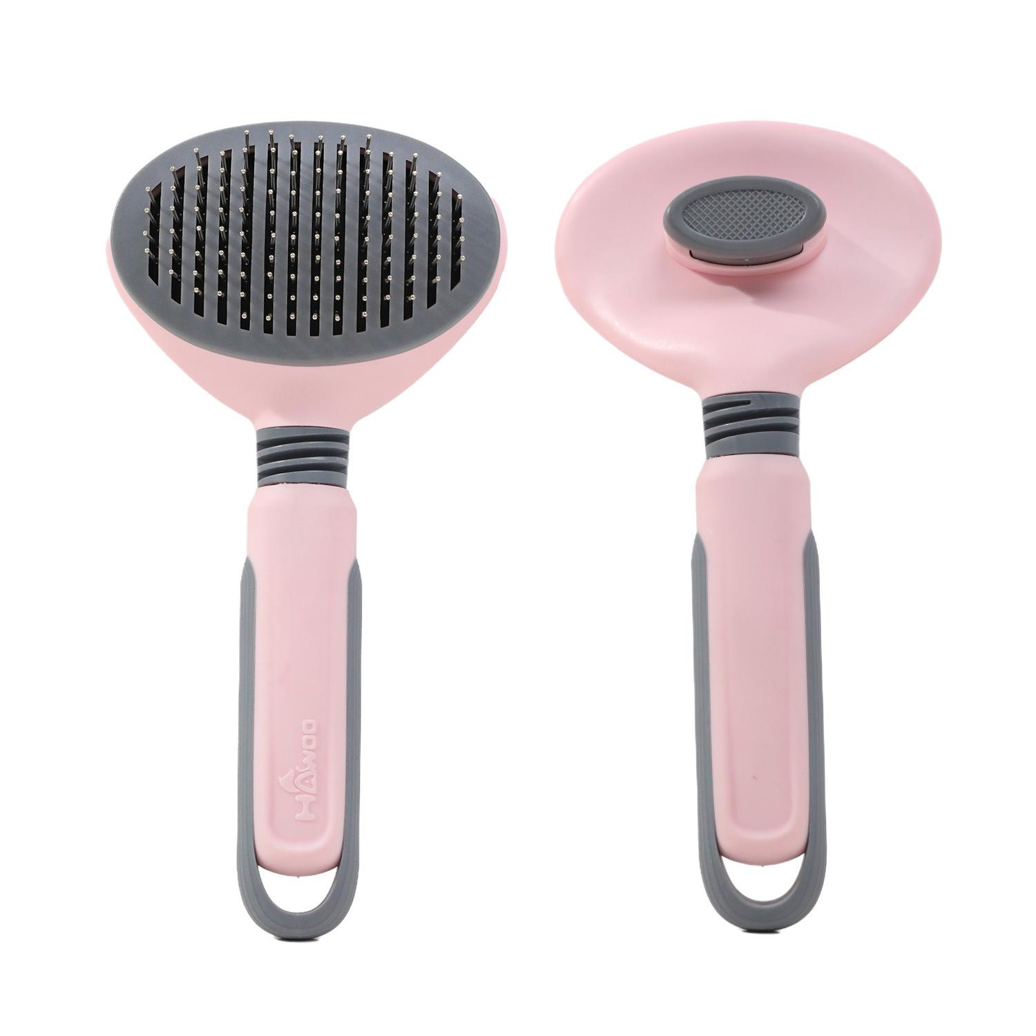 

Расческа для кошек Расческа для чистки питомцев Расческа для волос TPR Стальная игла Расческа для красоты для крупных собак Универсальная для кошек и собак 04A2210